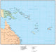 Map of Oceania (Australia) Wall Mural