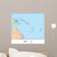 Map of Oceania (Australia) Wall Mural