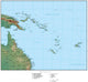 Map of Oceania (Australia) Wall Mural