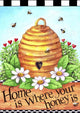 Bee Hive Home Wall Mural