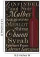 Red Red Wine Bottles Wall Mural