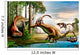 Acrocanthosaurus Observes Tenontosaurus Being Wall Decal
