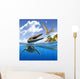 Plesiopleurodon Jumps out Water Wall Decal