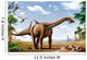 Rapetosaurus Feeding Leaves with Wall Decal