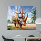 Rubeosaurus Roams Prehistoric Environment Wall Decal