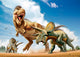 Tyrannosaurus Rex Fighting with Wall Decal