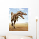 Gorgosaurus Running across Open Wall Decal