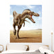 Gorgosaurus Running across Open Wall Decal