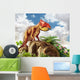 Leptoceratops and His Favorite Wall Decal