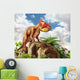 Leptoceratops and His Favorite Wall Decal