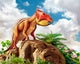 Leptoceratops and His Favorite Wall Decal