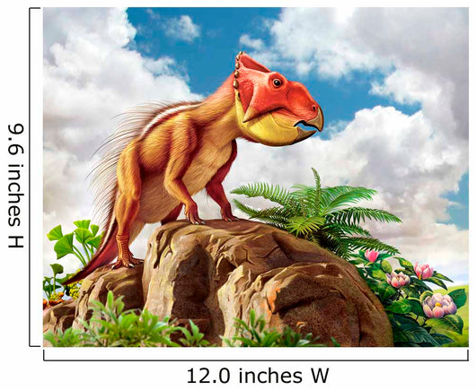 Leptoceratops and His Favorite Wall Decal