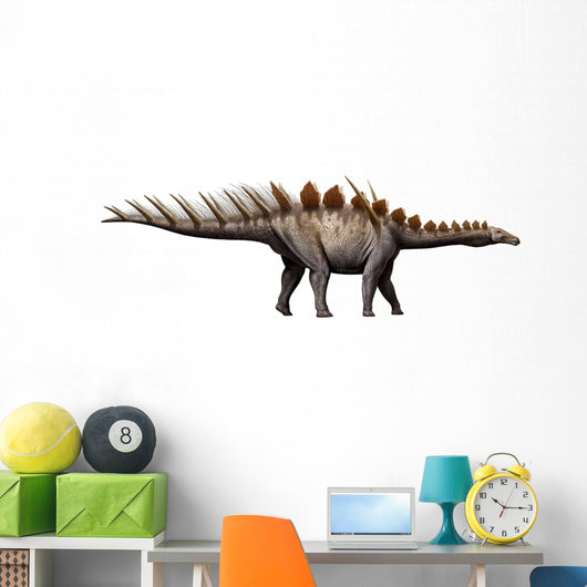 Miragaia Longicollum Stegosaurid Jurassic Wall Decal