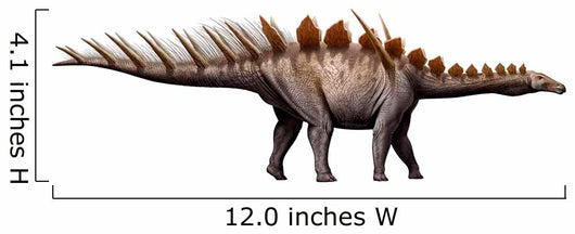 Miragaia Longicollum Stegosaurid Jurassic Wall Decal