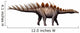 Miragaia Longicollum Stegosaurid Jurassic Wall Decal