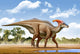 Parasaurolophus Searches for Source Wall Decal