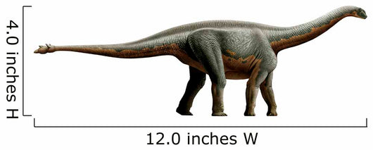 Shunosaurus Genus Sauropod Dinosaur Wall Decal