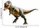 Tyrannosaurus Rex Dinosaur Wall Decal