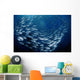 Circling School Jacks Trevally Wall Decal Design 2