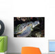 Green Sea Turtle with Wall Decal