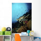 Green Sea Turtle Resting Wall Decal