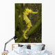 Bright Yellow Thorny Seahorse Wall Decal