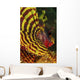 Bright Yellow and Red Wall Decal