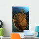 Orange and Brown Sponge Wall Decal