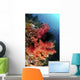 Red Soft Corals and Wall Decal