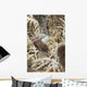Pair Translucent White Snapping Wall Decal