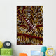 Red and White Mimic Wall Decal