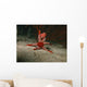 Red Starfish Sandy Bottom Wall Decal