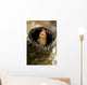 Orange Blenny Peeking out Wall Decal