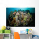 Colorful Reef Scene Komodo Wall Decal Design 3