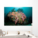Colorful Reef Scene Komodo Wall Decal Design 2