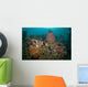 Colorful Reef Scene Komodo Wall Decal