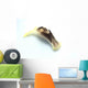 Yellow and Brown Headshield Wall Decal Design 1