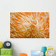 Orange and White Christmas-tree Wall Decal