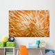 Orange and White Christmas-tree Wall Decal