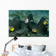 Whole Family Clownfish Dark Wall Decal Design 2