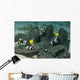 Whole Family Clownfish Dark Wall Decal Design 1