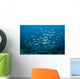 Thick School Fusilier Fish Wall Decal