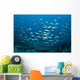 Thick School Fusilier Fish Wall Decal