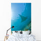 Group Manta Rays Blue Wall Decal