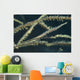 Sawtooth Shrimp Yellow Black Wall Decal
