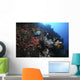 Colorful Reef Scene with Wall Decal