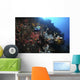 Colorful Reef Scene with Wall Decal