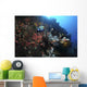 Colorful Reef Scene with Wall Decal