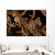 Pair Yellow Pygmy Seahorse Wall Decal