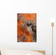 Tiger Shrimp Orange Sponge Wall Decal
